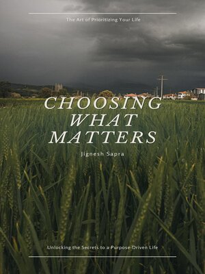 cover image of Choosing What Matters